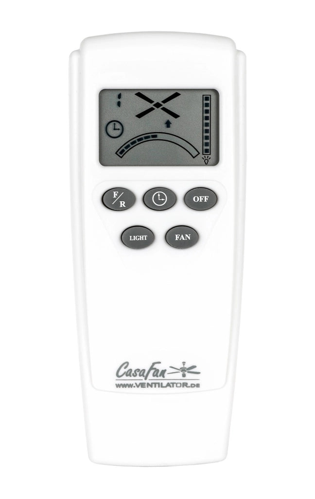 ECO PLANO 112, Ventilatore WiFi senza Luce, CasaFan Corpo: Marrone, Colore Pale: Wengè