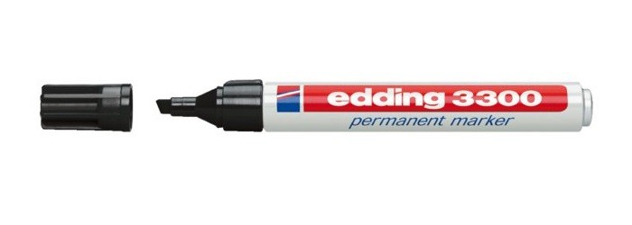 Edding 3300 marcatore permanente Nero 10 pz Edding 3300 marcatore permanente Nero 10 pz