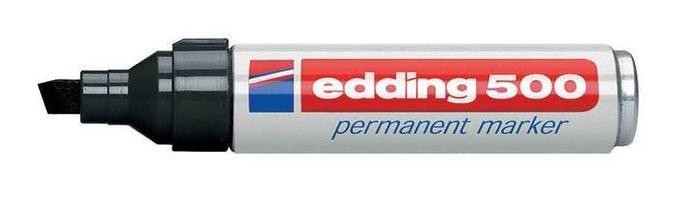 Edding 500 marcatore permanente Nero 10 pz Edding 500 marcatore permanente Nero 10 pz