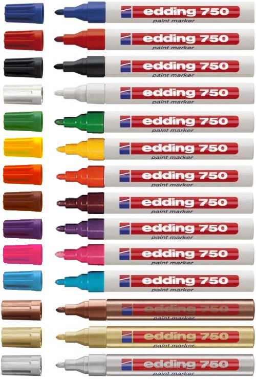 Edding 750 Argento 10 pz
