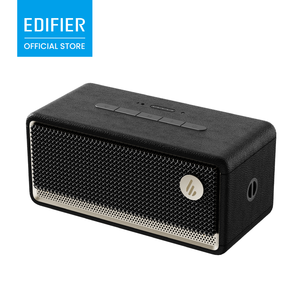 EDIFIER ES60 Altoparlante Bluetooth Portatile 34W Suono A 360 Gradi IP66 Impermeabile E Antipolvere Autonomia 9H Bluetooth 5.4 Accoppiamento Stereo Multipunto Microfono Luce Ambiente USB-C App ConneX