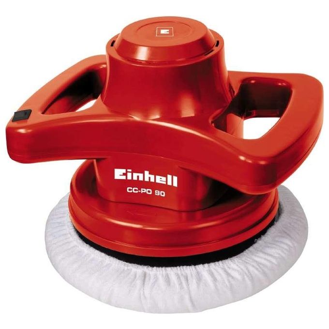 Einhell 2093173 Lucidatrice per Auto 90 W 3700 rpm Platorello 240 mm colore Rosso