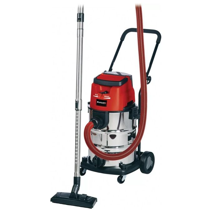 Einhell 2347140 TE-VC 36-30 Li S-Solo Aspirapolvere a Cilindro Secco e Bagnato 30 L 36 V 15 kPa 76 dB colore Nero Grigio Rosso Einhell 2347140 TE-VC 36-30 Li S-Solo Aspirapolvere a Cilindro Secco e Bagnato 30 L 36 V 15 kPa 76 dB colore Nero Grigio Rosso