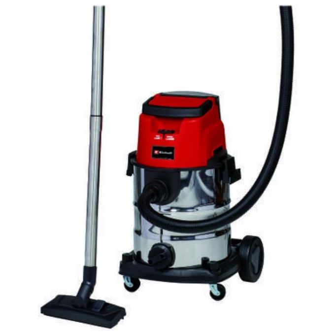 Einhell 2347170 TE-VC 36-25 Li S-Solo Aspirapolvere a Batteria per Liquidi e Solidi 25 L 36 V 150 mbar 76 dB colore Nero Rosso Einhell 2347170 TE-VC 36-25 Li S-Solo Aspirapolvere a Batteria per Liquidi e Solidi 25 L 36 V 150 mbar 76 dB colore Nero Rosso