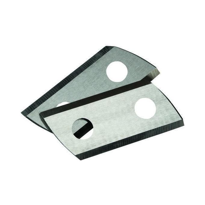Einhell 3405930 Lame di Ricambio Biotrituratore GC-KS 2540 GC-KS 2540 CB GH-KS 2440 Acciaio Speciale 2 pezzi colore Argento