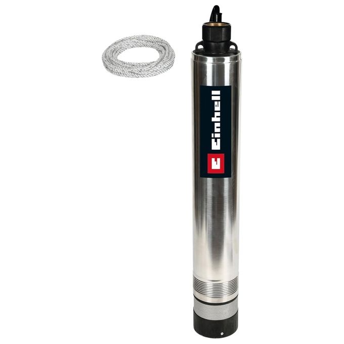 Einhell 4170955 GC-DW 1045 N Pompa di Profondita' 1000 W Portata 6500 l-h Prevalenza 45 m Immersione 19 m 6 Giranti
