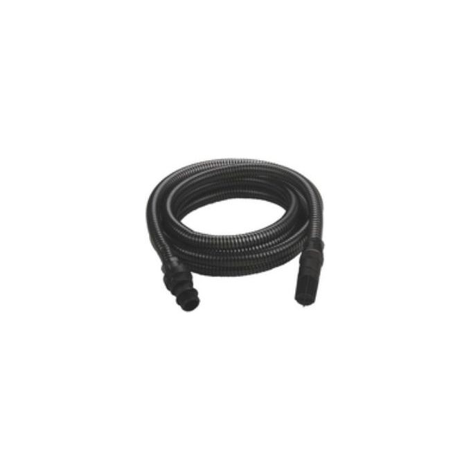 Einhell 4173645 Tubo di Aspirazione Flessibile 7 m diametro 25 mm con Raccordi e Filtro Aspirazione colore Nero