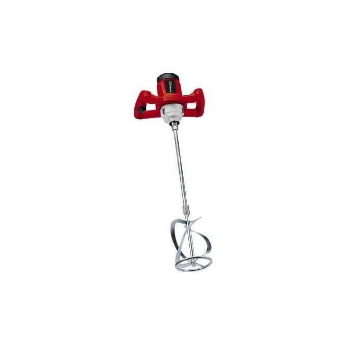 Einhell 4258545 TC-MX 1200 E Miscelatore Elettrico 1200 W Attacco M14 con Frusta 100 mm colore Nero Rosso