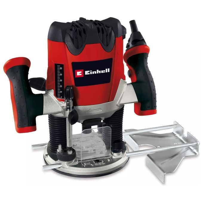 Einhell 4350490 TE-RO 1255 E Fresatrice Verticale 1200 W Regolazione Elettronica Velocita' 6 mm 8 mm colore Multicolour