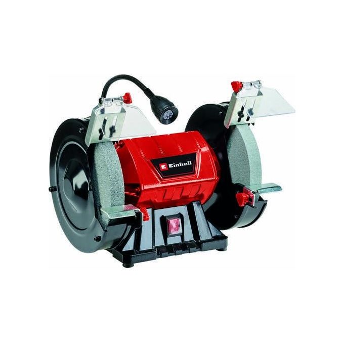 Einhell 4412633 TC-BG 200 L Smerigliatrice da banco a doppia mola 400 W 2980 min^-1 K36 K60 Luce LED colore Nero Einhell 4412633 TC-BG 200 L Smerigliatrice da banco a doppia mola 400 W 2980 min^-1 K36 K60 Luce LED colore Nero