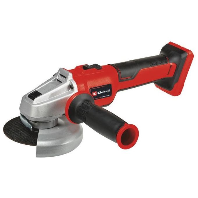 Einhell 4431150 AXXIO Smerigliatrice angolare a batteria Diametro disco 11,5 cm Velocita' 8500 rpm Motore senza spazzole colore Nero Rosso