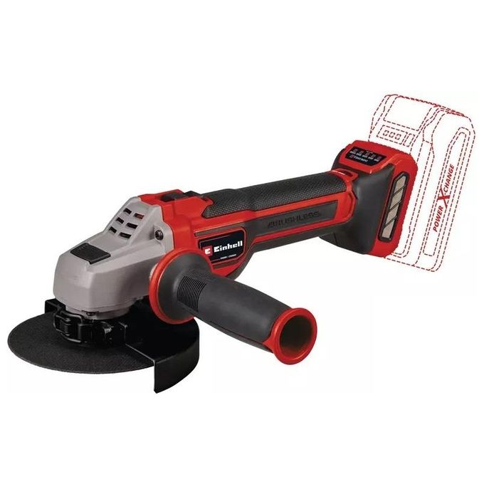 Einhell 4431155 Power X-Change Smerigliatrice Angolare a Batteria 18V 900W 125mm Brushless colore Nero Einhell 4431155 Power X-Change Smerigliatrice Angolare a Batteria 18V 900W 125mm Brushless colore Nero