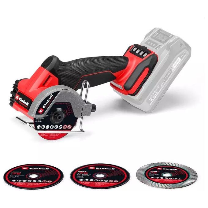 Einhell 4432000 TP-CO 18-76-C Li BL Smerigliatrice angolare a batteria 76 mm 20000 rpm Motore brushless 0.74 Kg colore Nero Rosso Einhell 4432000 TP-CO 18-76-C Li BL Smerigliatrice angolare a batteria 76 mm 20000 rpm Motore brushless 0.74 Kg colore Nero Rosso