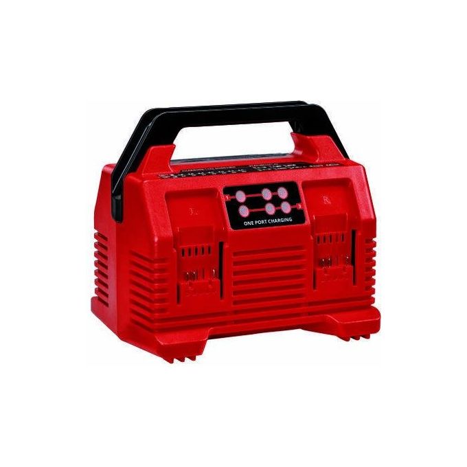 Einhell 4512102 Power X-Quattrocharger 4A Caricabatterie per 4 Batterie Power X-Change Ricarica Parallela 2x2 4 A 18 V Impugnatura Integrata Indicatore LED 6 Livelli colore Nero Einhell 4512102 Power X-Quattrocharger 4A Caricabatterie per 4 Batterie Power X-Change Ricarica Parallela 2x2 4 A 18 V Impugnatura Integrata Indicatore LED 6 Livelli colore Nero