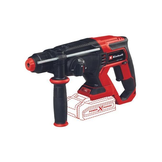 Einhell 4514299 TE-HD 18-20 Li Martello Tassellatore a Batteria 18 V 1,8 J 4 Funzioni SDS Plus con Batteria 4,0 Ah e Caricabatterie colore Nero 4750 Einhell 4514299 TE-HD 18-20 Li Martello Tassellatore a Batteria 18 V 1,8 J 4 Funzioni SDS Plus con Batteria 4,0 Ah e Caricabatterie colore Nero 4750