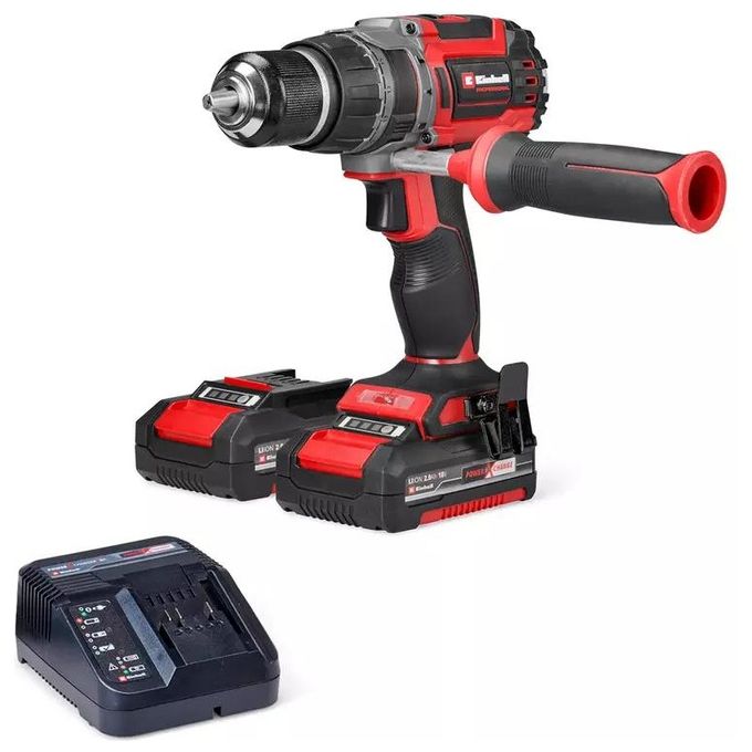 Einhell 4514316 TP-CD 18-70 Li-i BL Trapano Avvitatore a Batteria 18 V 2 Batterie 2 Ah 70 Nm 2 Velocita' 32000 rpm colore Nero Rosso Einhell 4514316 TP-CD 18-70 Li-i BL Trapano Avvitatore a Batteria 18 V 2 Batterie 2 Ah 70 Nm 2 Velocita' 32000 rpm colore Nero Rosso