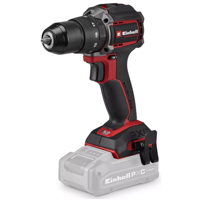 Einhell 4514400 Professional Trapano a Percussione a Batteria Brushless 18 V 50 Nm Mandrino 13 mm Senza Batteria colore Nero Einhell 4514400 Professional Trapano a Percussione a Batteria Brushless 18 V 50 Nm Mandrino 13 mm Senza Batteria colore Nero