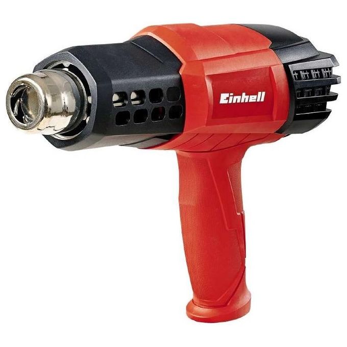 Einhell 4520195 TE-HA 2000 E Pistola ad aria calda 2000 W 3 temperature 50 - 550 °C 3 flussi 250 - 500 l-min colore Nero Rosso Argento