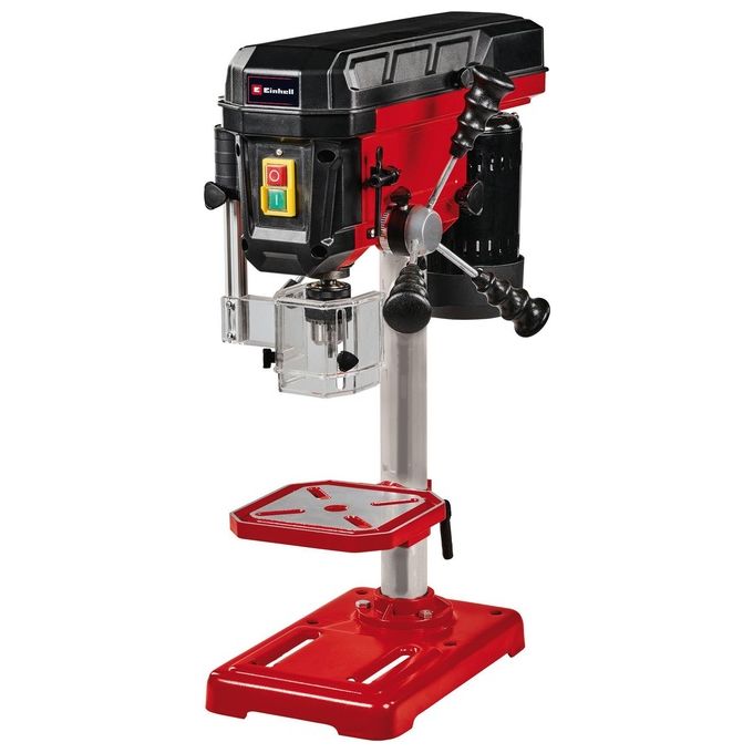 Einhell 4520593 Trapano a colonna 500 W 9 velocita' regolabili 300-2410 rpm profondita' foratura 50 mm mandrino B16 piano inclinabile e rotabile colore Rosso Einhell 4520593 Trapano a colonna 500 W 9 velocita' regolabili 300-2410 rpm profondita' foratura 50 mm mandrino B16 piano inclinabile e rotabile colore Rosso