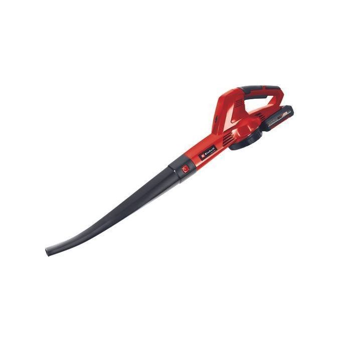 Einhell GC-CL 18 LI E KIT Power X-Change Soffiatore per Foglie a Batteria 18 V 210 km-h 105 m³-h colore Nero Rosso