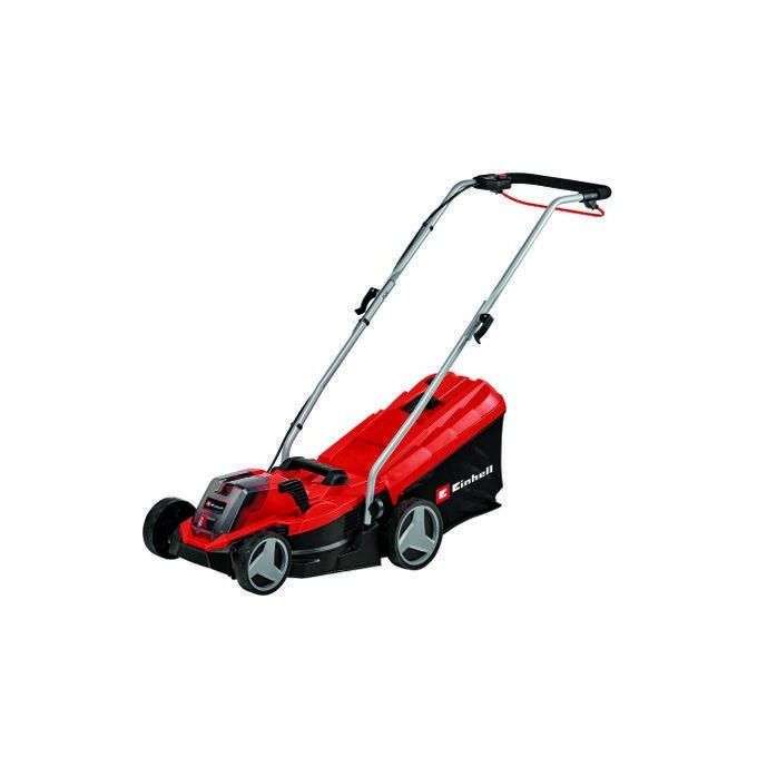 Einhell GE-CM 18-33 LI Power X-Change Tosaerba a batteria Brushless 18V 4,0Ah 33cm 200m² colore Nero Rosso