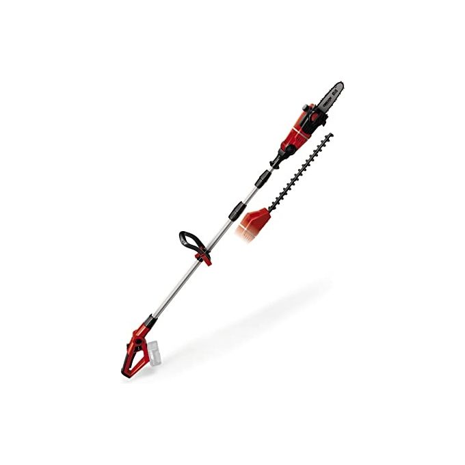 Einhell GE-HC 18 LI T SOLO Svettatoio Tagliasiepi Multifunzione 18V asta 88-182 cm lama 40 cm 1700 spm colore Nero Rosso Argento