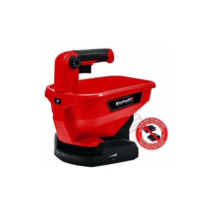 Einhell GE-US 18 Spargitore Universale a Batteria 18V 3.3 L Spargimento fino a 5 m Power X-Change colore Nero Rosso