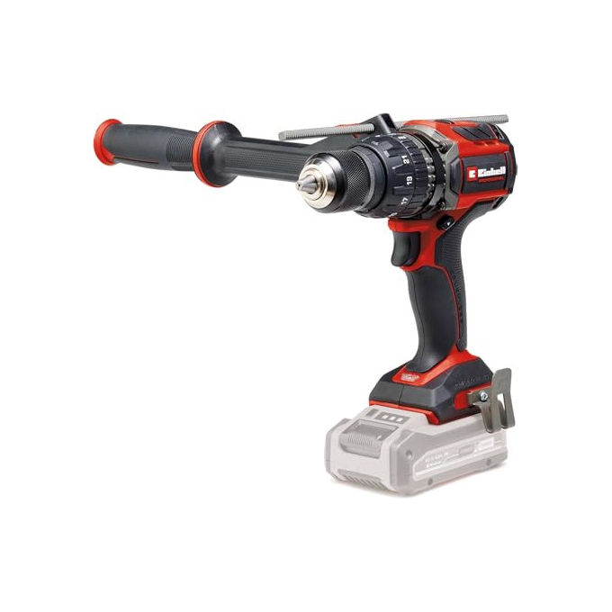 Einhell trapano avvitatore a percussione a batteria TP-CD 18-120 Li BL, 18 V, brushless, 120 Nm, 21 livelli, mandrino 13 mm, solo corpo Einhell trapano avvitatore a percussione a batteria TP-CD 18-120 Li BL, 18 V, brushless, 120 Nm, 21 livelli, mandrino 13 mm, solo corpo