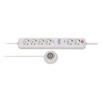 EL CSP 24 DE 3676 Bianco 6 presa(e) AC 230 V 1,2 m, Ciabatta