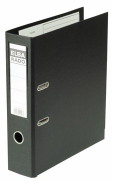 Elba Rado Plast raccoglitore ad anelli A4 Nero Elba Rado Plast raccoglitore ad anelli A4 Nero