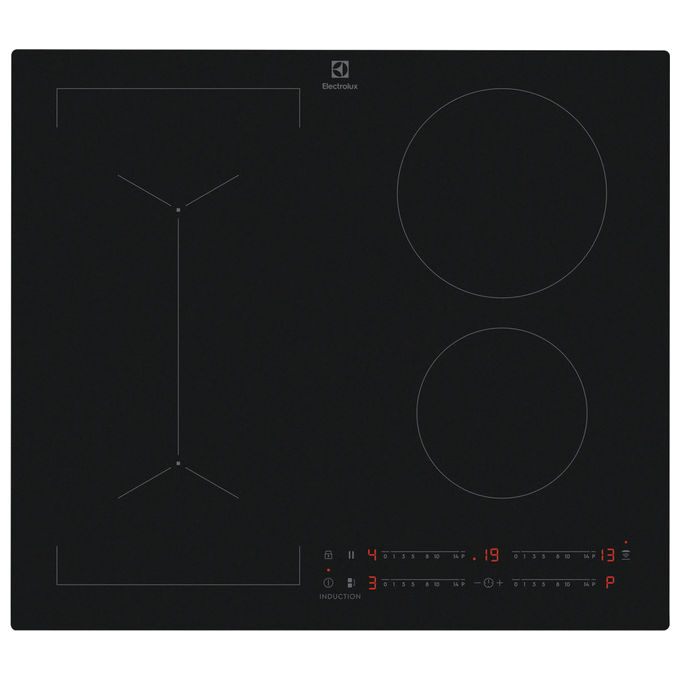 Electrolux 60 Cm - Vetroceramica Ad Induzione Matt Nero Opaco Piano cottura ad induzione 60 cm 4 zone colore Nero