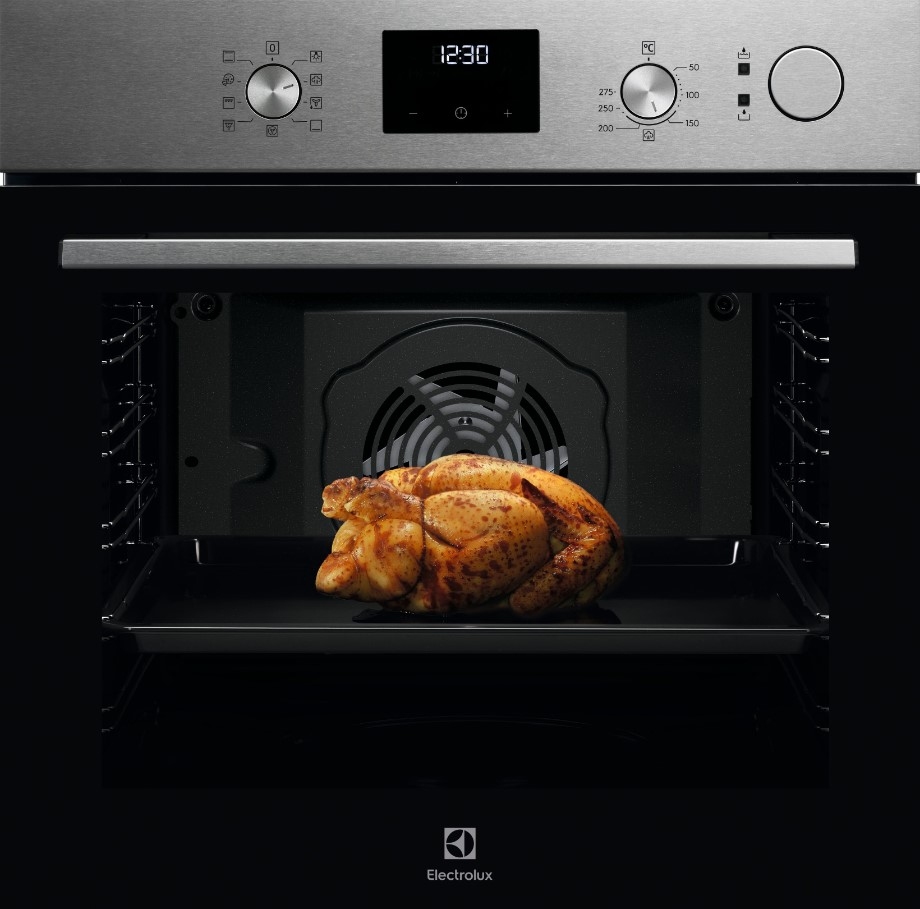 Electrolux Eoc3s44tx2 Forno 72 L Nero, Acciaio Inox