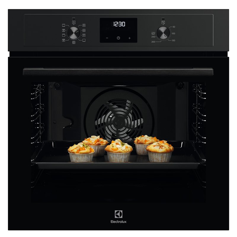 ELECTROLUX EOD3H50TH FORNO INCASSO Capacità 72 l, dimensoni: L 59,5 cm - A 58,9 P 54,8 cm, nero, classe