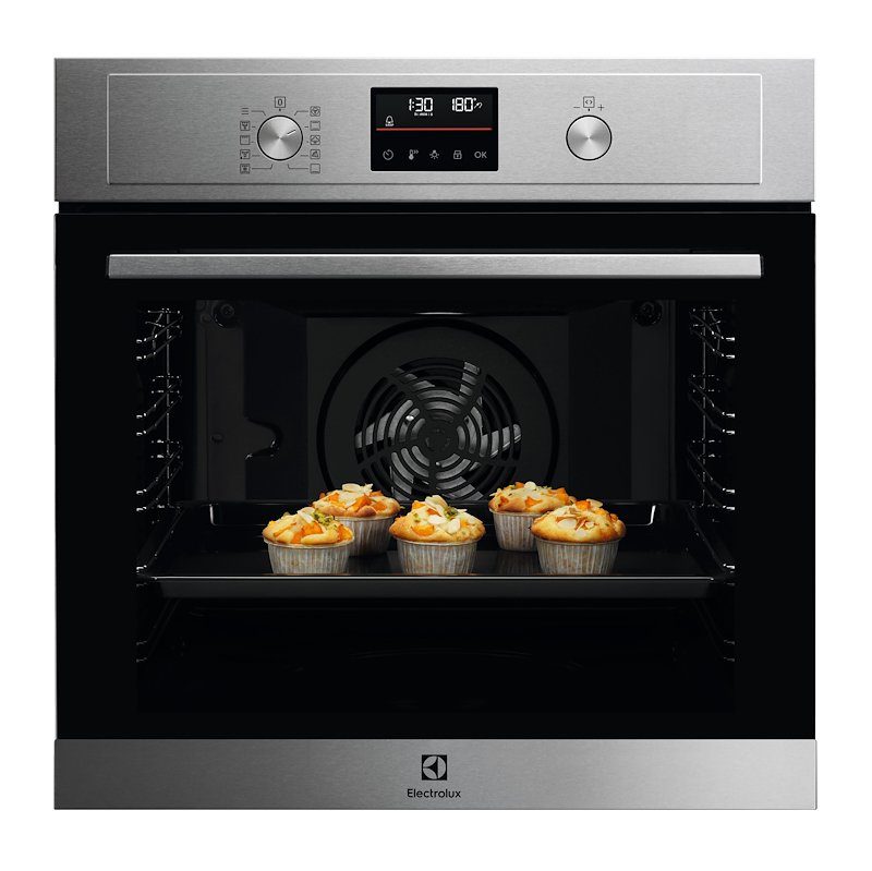 ELECTROLUX EOD4P46TX FORNO INCASSO Capacità 72 l, dimensoni: L 59,6 cm - A 59,4 P 56,9 cm, Inox antimpronta, classe A+