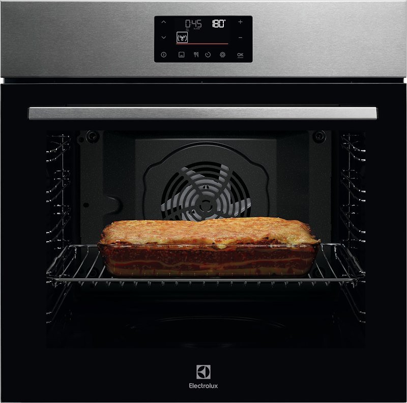 ELECTROLUX EOF4P0PX2 FORNO INCASSO Capacità 72 l, dimensoni: L 59,5 cm - A 59,4 P 59,9 cm, Inox antimpronta, classe A++