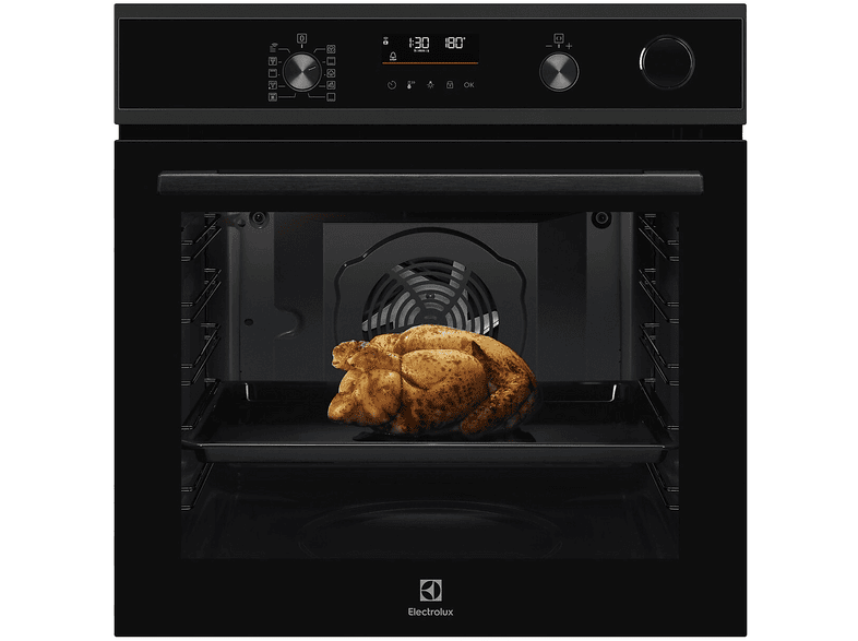 ELECTROLUX EOP6X56H FORNO INCASSO Capacità 72 l, dimensoni: L 59,6 cm - A 59,4 P 56,9 cm, Nero, classe A++ ELECTROLUX EOP6X56H FORNO INCASSO Capacità 72 l, dimensoni: L 59,6 cm - A 59,4 P 56,9 cm, Nero, classe A++