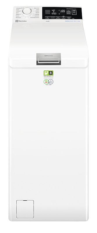 ELECTROLUX EW7T336A LAVATRICE CARICA ALTO, Caricamento dall'alto, 6 kg, 14 programmi, Profondità 60 cm, Giri 1251 rpm, BIANCO, livello rumorosità centrifuga 79 dB(A), Classe A