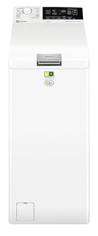 ELECTROLUX EW7T337A LAVATRICE CARICA ALTO, Caricamento dall'alto, 7 kg, 14 programmi, Profondità 60 cm, Giri 1251 rpm, BIANCO, livello rumorosità centrifuga 79 dB(A), Classe A
