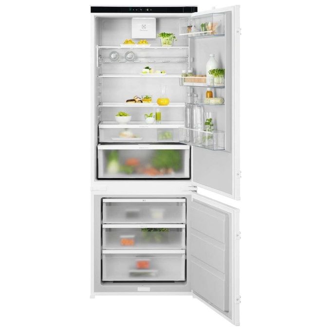 Electrolux KNR7TE75S Serie 700 Frigorifero con congelatore da incasso 376 Litri 70 cm. Total no frost Classe E