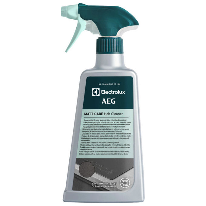 Electrolux M2hcmc01 Matt Care Detergente Spray Piano Cottura Vetroceramica Saphirmatt 500 Ml Colore Silver