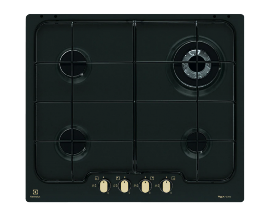Electrolux Pn640ruv Rustico Soft Piano Cottura A Gas 60 Cm 4 Fuochi Bruciatore Tripla Corona Wok 4000 W Sicurgas Colore Nero Ghisa Electrolux Pn640ruv Rustico Soft Piano Cottura A Gas 60 Cm 4 Fuochi Bruciatore Tripla Corona Wok 4000 W Sicurgas Colore Nero Ghisa