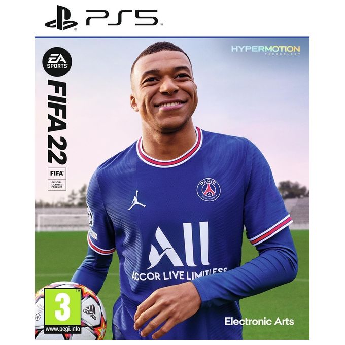 Electronic Arts 1082441 FIFA 22 Standard Plus Gioco PS5 HyperMotion Ultimate Team Carriera VOLTA Football Electronic Arts 1082441 FIFA 22 Standard Plus Gioco PS5 HyperMotion Ultimate Team Carriera VOLTA Football