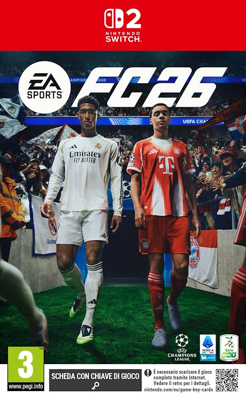 Electronic Arts - Ea Sports Fc26 (keycard) Nsw2, N/d