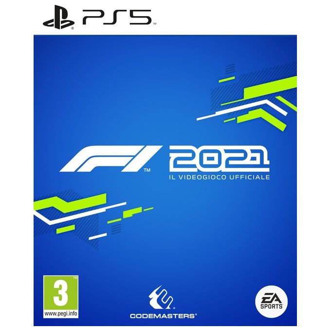 Electronic Arts F1 2021 Videogioco PS5 Standard Edition Corse Multiplayer Online PEGI 3 Electronic Arts F1 2021 Videogioco PS5 Standard Edition Corse Multiplayer Online PEGI 3