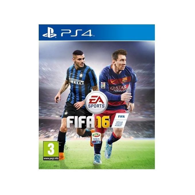 Electronic Arts FIFA 16 PS4 Videogioco PlayStation 4 Calcio PAL ITA 1-4 Giocatori Offline Nazionali Femminili FIFA Ultimate Team Electronic Arts FIFA 16 PS4 Videogioco PlayStation 4 Calcio PAL ITA 1-4 Giocatori Offline Nazionali Femminili FIFA Ultimate Team