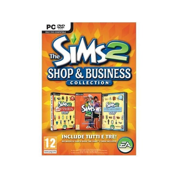 Electronic Arts MXI07707111 The Sims 2 Shop and Business Collection PC Simulazione Italiano colore Italiano