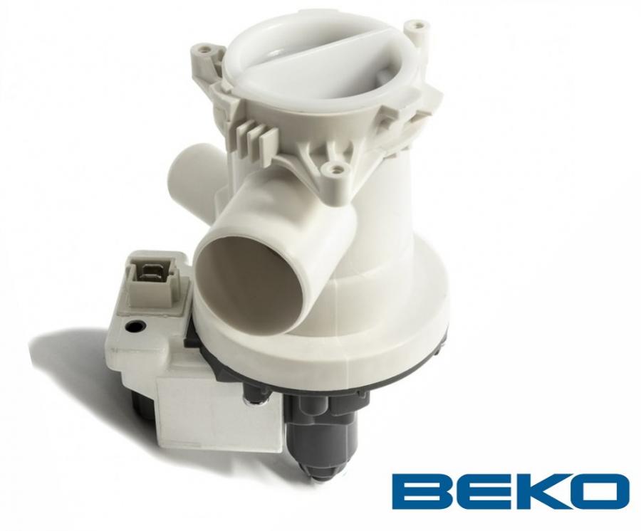 Elettro Pompa Scarico Con Filtro Lavatrice Beko Arcelik Smeg