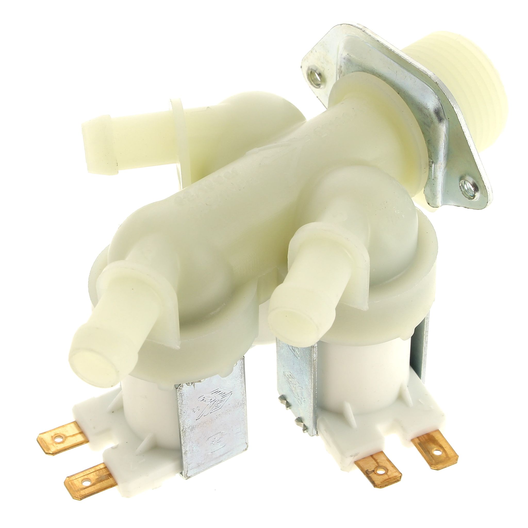 Elettrovalvola A 3 Vie D=12mm 50269346008 Per Lavatrici Brandt