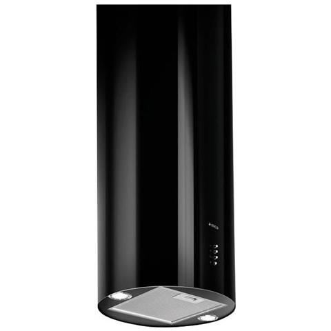ELICA Cappa Tube Pro Island BL / A / 43 ad Isola da 43 cm Aspirante Colore Nero