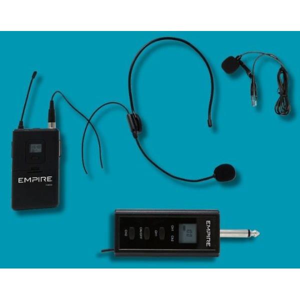 Empire Kit Radiomicrofono NECK/LAVALIER Con Ricevitore 2 Canali TY.JN150